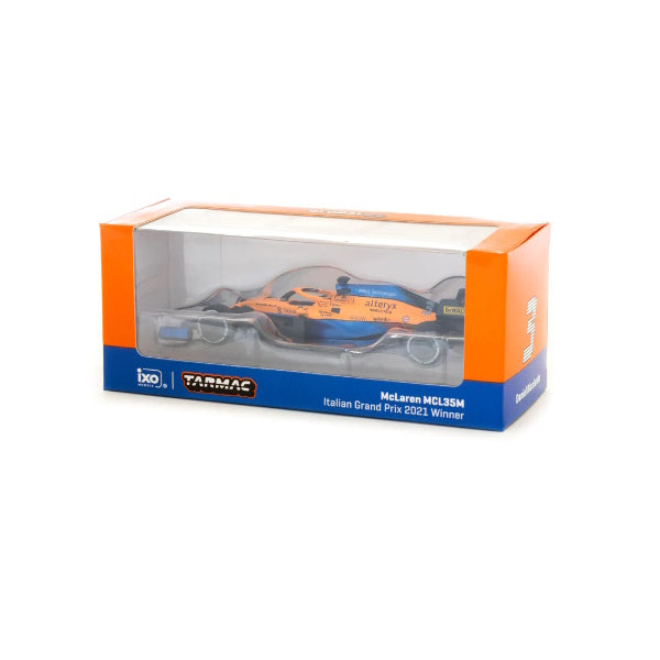 1:64 scale Daniel Ricciardo #3 McLaren MCL35M 2021 Italian GP Winner
