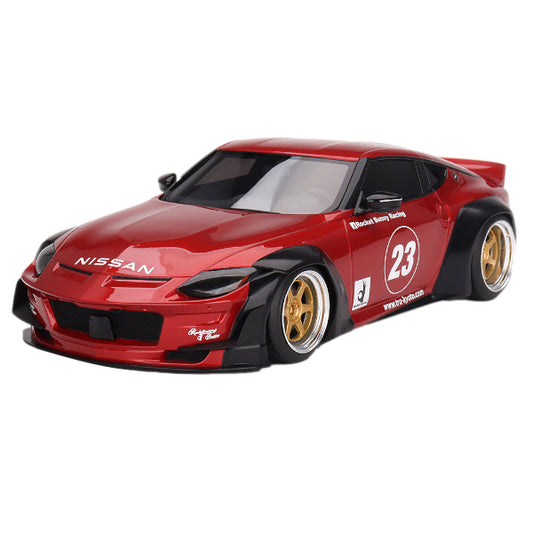 1:18 scale Nissan Z (RZ34) Pandem Passion Red