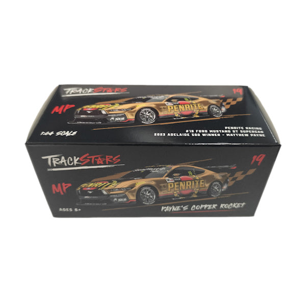 1:64 scale Penrite Racing #19 Ford Mustang GT Supercar 2023 Adelaide 500 Winner Matthew Payne