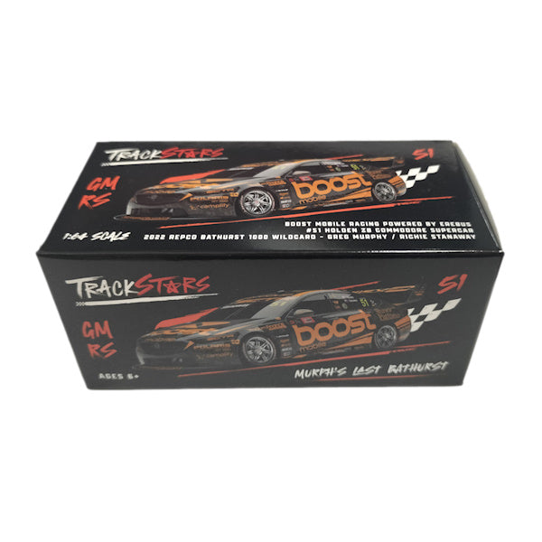 1:64 scale Boost Mobile Racing Powered By Erebus #51 Holden ZB Commodore Supercar 2022 Repco Bathurst 1000 Wildcard Greg Murphy/Richie Stanaway