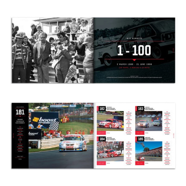 500 Championship Race Wins For Holden Commodore Hardcover Book