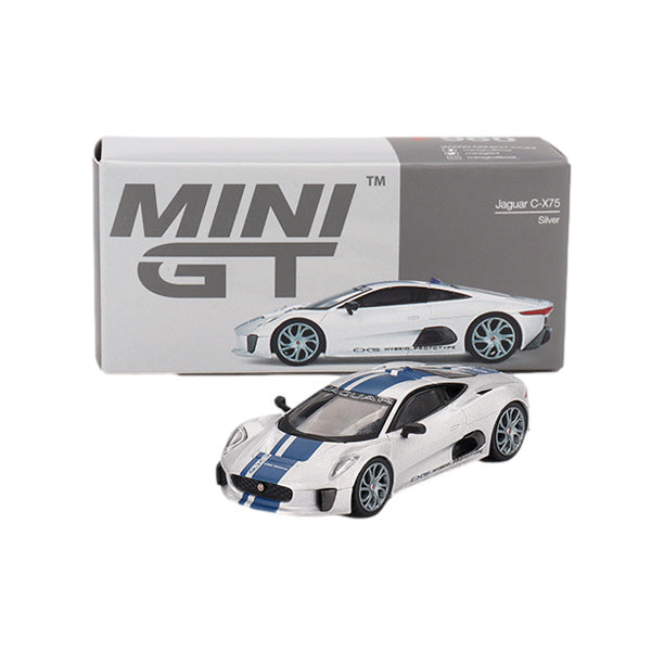 1:64 scale Jaguar C-X75 Silver