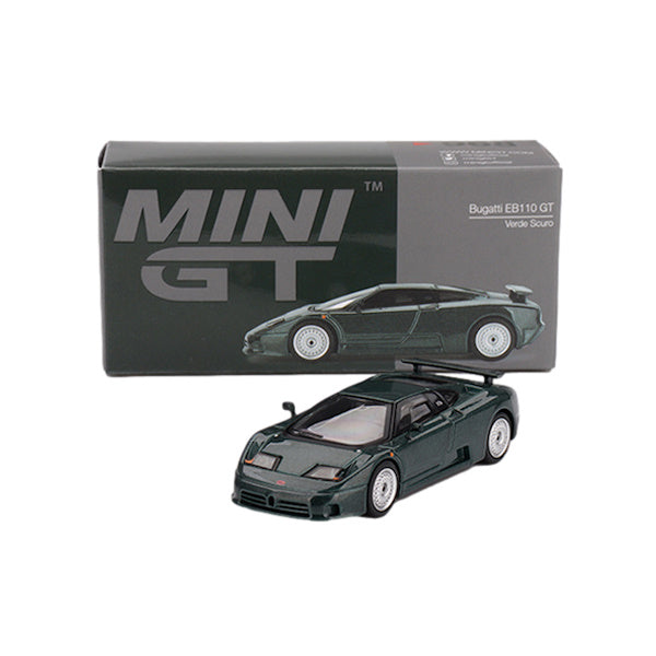 1:64 scale Bugatti EB110 GT Verde Scuro