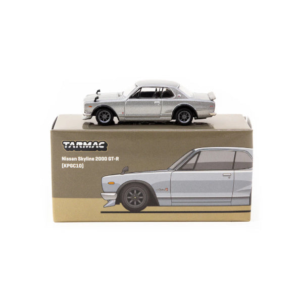 1:64 scale Nissan Skyline 2000 GT-R (KPGC10) Silver