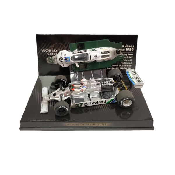 1:43 scale Alan Jones #27 Williams FW07B 1980 World Champion Dirty Version