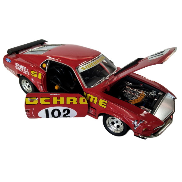 1:18 scale Jim Richards #102 Sidchrome 1969 Ford Mustang