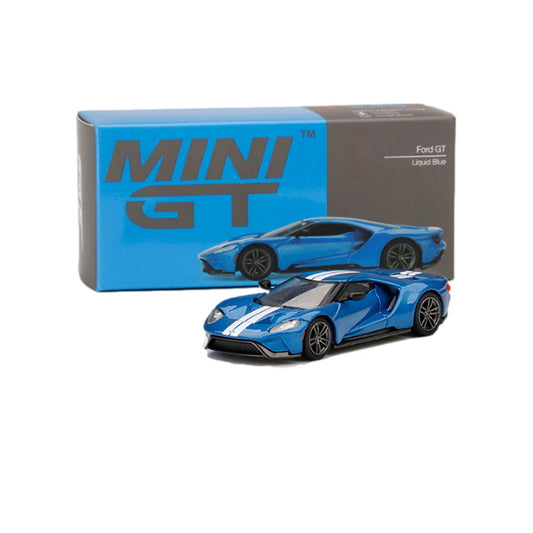 1:64 scale Ford GT Liquid Blue