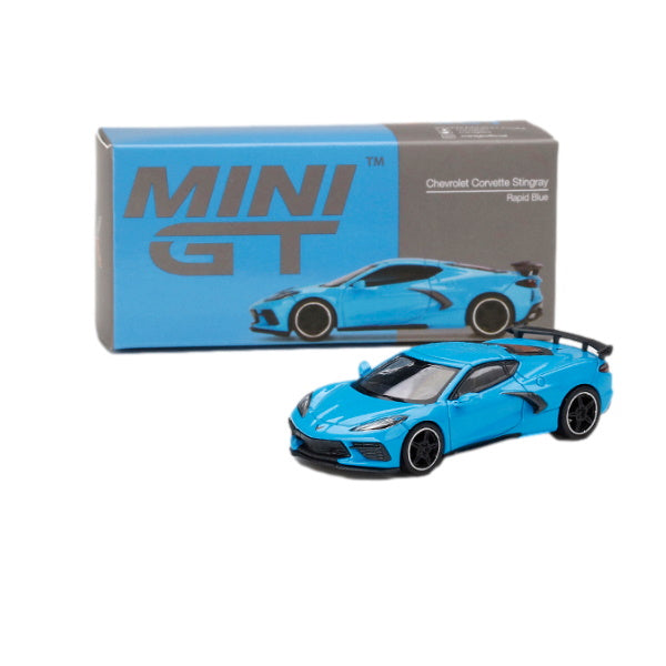 1:64 scale Chevrolet Corvette Stingray Rapid Blue