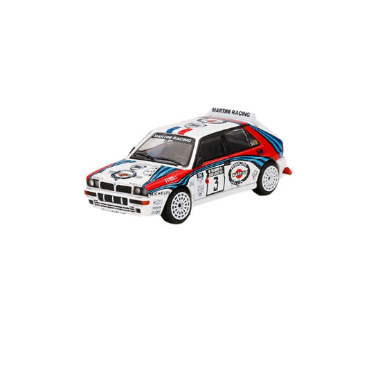 1:64 scale Lancia Delta HF Integrale Evoluzione #3 1992 Rally 1000 Lakes Winner