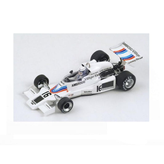 1:43 scale Riccardo Patrese #16 Shadow DN8 1977 Japanese GP