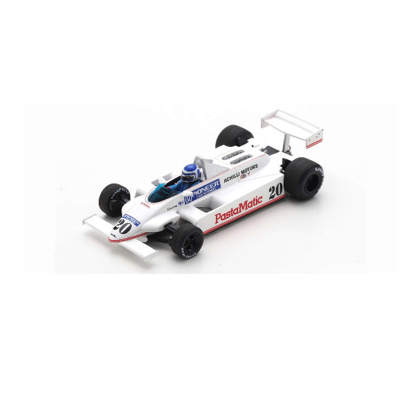 1:43 scale Keke Rosberg #20 Fittipaldi F8C 1981 Belgian GP