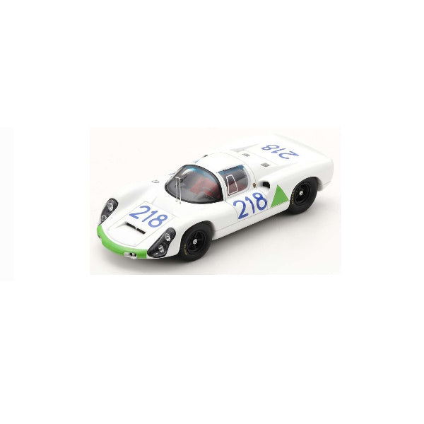 1:43 scale Jo Siffert/Hans Herrmann #218 Porsche 910 6th place 1967 Targa Florio