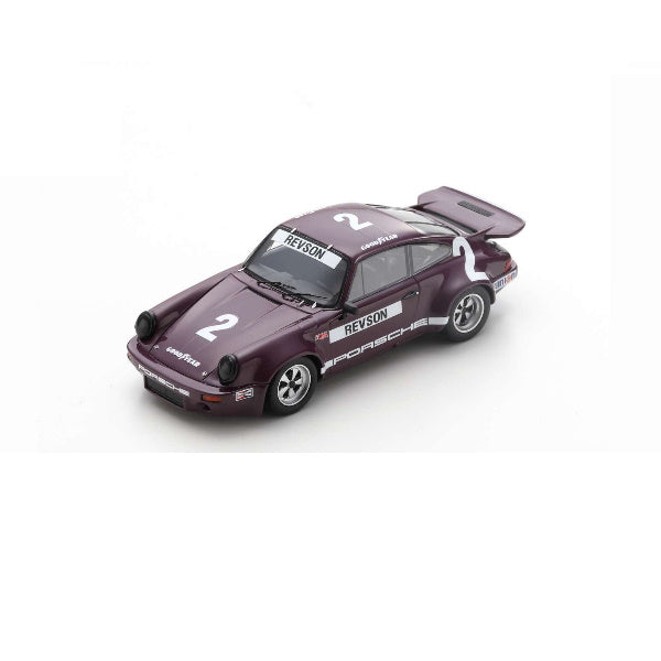 1:43 scale Peter Revson #2 Porsche 911 RS 3.0 1974 IROC Daytona 2nd place