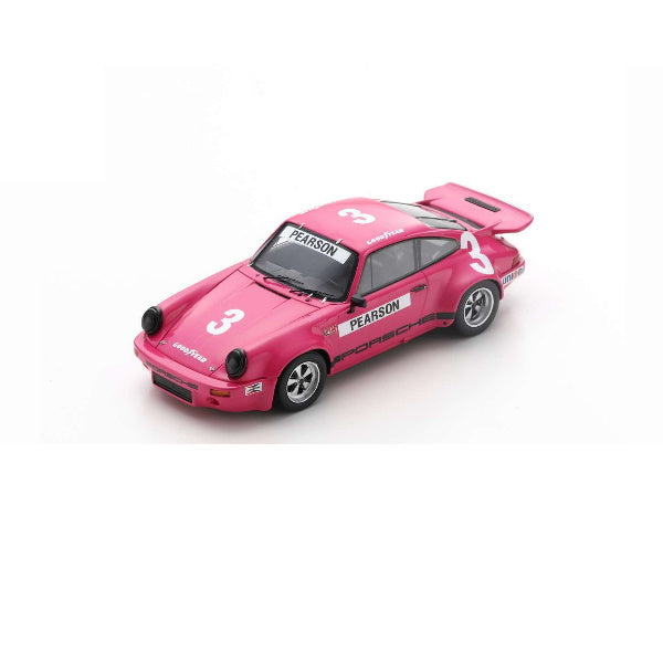 1:43 scale David Pearson #3 Porsche 911 RS 3.0 1974 IROC Daytona 4th place
