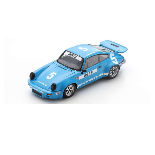 1:43 scale Bobby Unser #5 Porsche 911 RS 3.0 1974 IROC Daytona 3rd place