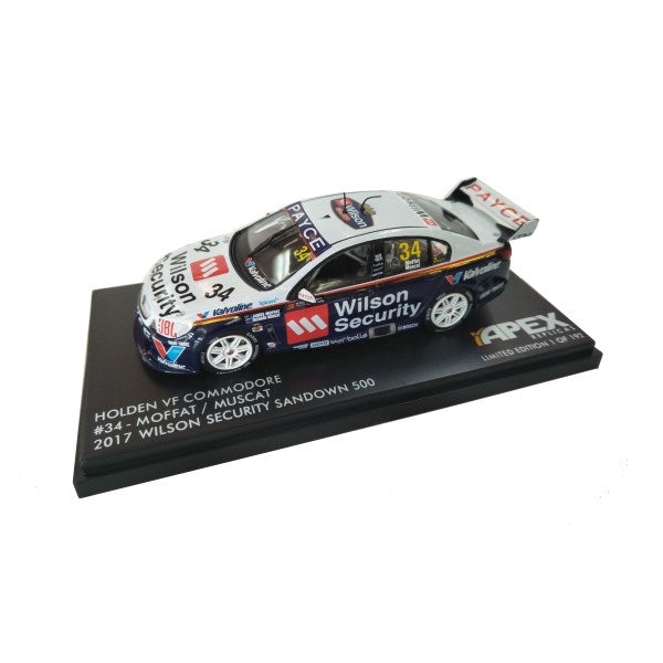 1:43 scale Moffat/Muscat #34 GRM VF Commodore 2017 Sandown Retro Round