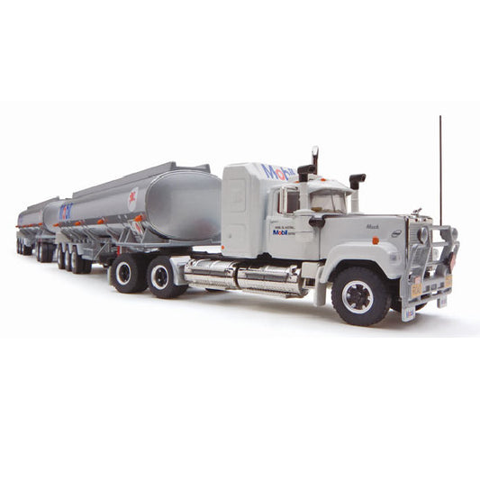 1:64 scale Mack Mobil Tanker Road Train