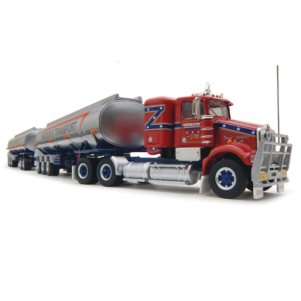 1:64 scale Kenworth Verdon's Tanker Road Train