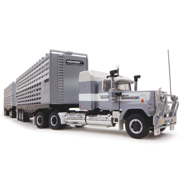 1:64 scale Mack Livestock Road Train HWR 10th Anniversary