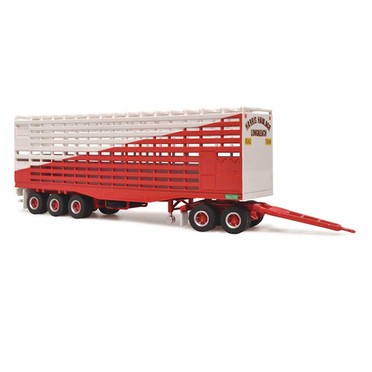 1:64 scale Harris Haulage Longreach Livestock Trailer with Dolly