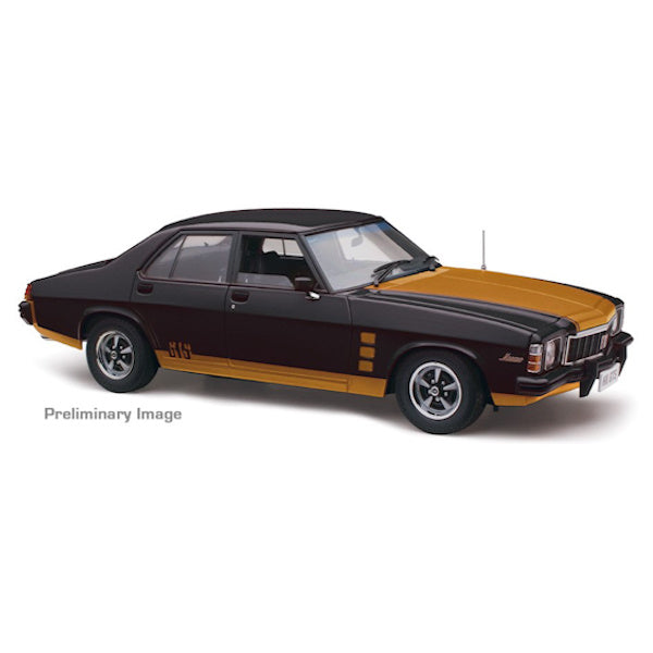 1:18 scale Holden HX Monaro GTS Sedan Tuxedo Black