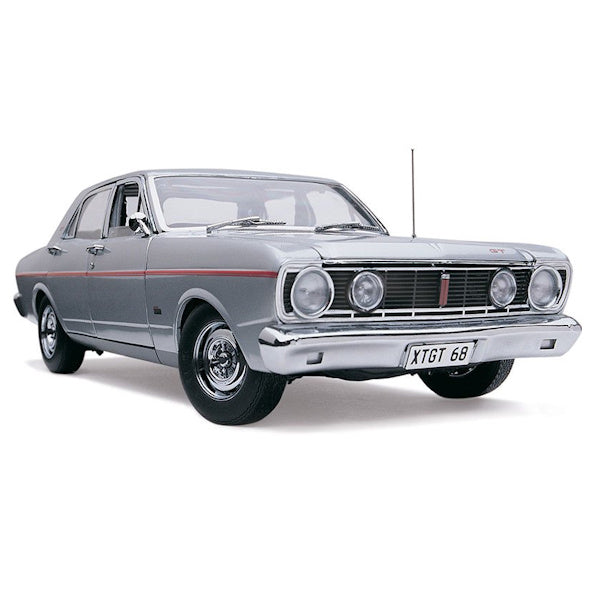 1:18 scale Ford XT Falcon GT Frosted Pewter