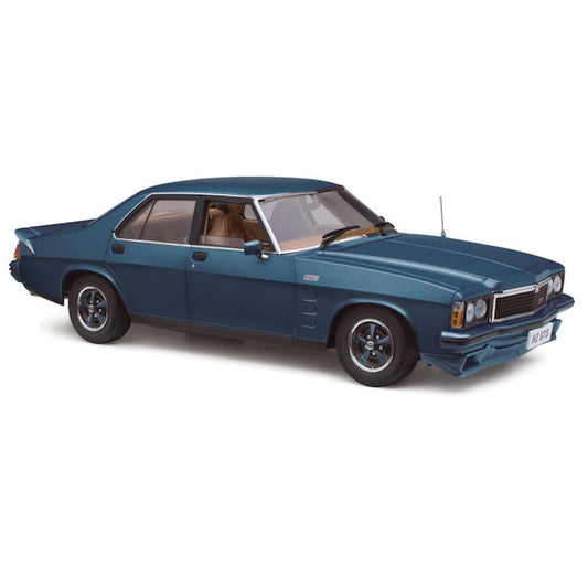 1:18 scale Holden HZ GTS Sedan Nocturne Blue Metallic (308ci Engine)