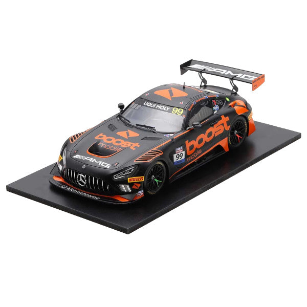 1:18 scale Boost Mobile Racing #99 Mercedes-AMG GT3 2023 Bathurst 12 hour 10th place