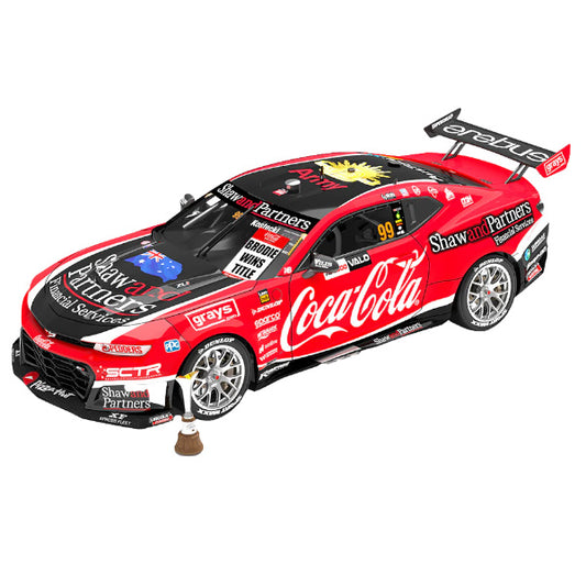 1:18 scale Brodie Kostecki #99 Coca-Cola Racing by Erebus Chevrolet Camaro ZL1 2023 Repco Supercars Championship Winner