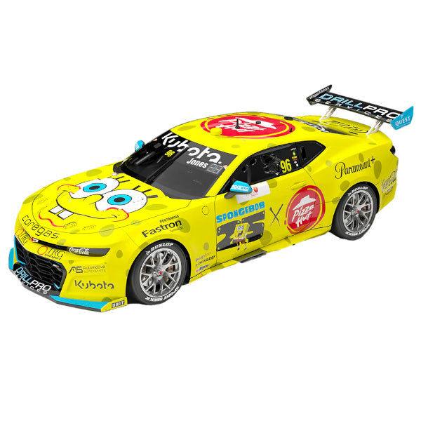 1:18 scale Macauley Jones #96 BJR SpongeBob SquarePants Camaro ZL1 2024 Melbourne Supersprint