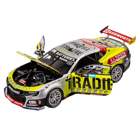 1:18 scale David Reynolds #20 Tradie Energy Racing Chevrolet Camaro ZL1  2025 Repco Supercars Championship Season