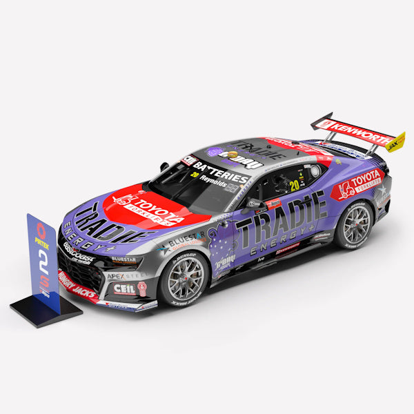 1:18 scale Tradie Energy Racing #20 Chevrolet Camaro ZL1 2025 Repco Bathurst 1000 Runner-Up