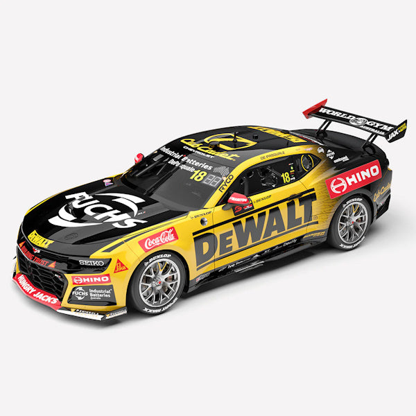 1:43 scale Anton De Pasquale #18 DEWALT Racing Chevrolet Camaro ZL1 2026 Dunlop Sydney 500 Race 2 Winner