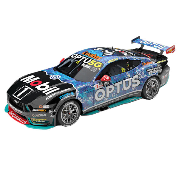 1:18 scale Chaz Mostert #25 Mobil 1 Optus Racing Mustang GT 2024 NTI Townsville 500