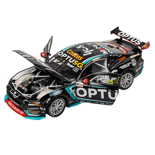 1:18 scale Chaz Mostert #25 Mobil 1 Optus Racing Mustang GT 2024 Vailo Adelaide 500 Exclusive Edition