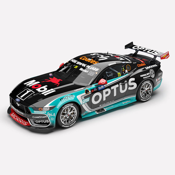 1:18 scale Chaz Mostert #25 Mobil 1 Optus Racing Mustang GT 2025 Repco Supercars Championship Season