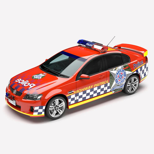 1:18 scale Holden VE Commodore Victoria Police Highway Patrol Car