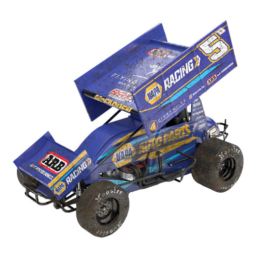 1:18 scale James McFadden #D5 Hodges Motorsport NAPA Racing Sprintcar 2024 NAPA Speedway: Sprintcars In The City Invitational