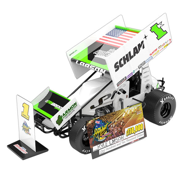 1:18 scale Kyle Larson #1K Jason Pryde Motorsport Sprintcar 2025 High Limit International Perth Winner Exclusive Edition