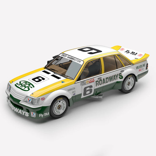 1:43 scale Allan Grice/Steve Harrington #6 Roadways Racing Holden VK Commodore Group C 1984 James Hardie 1000