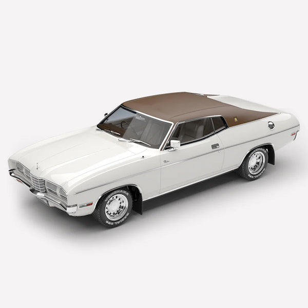 1:18 scale Ford P4 Landau Polar White