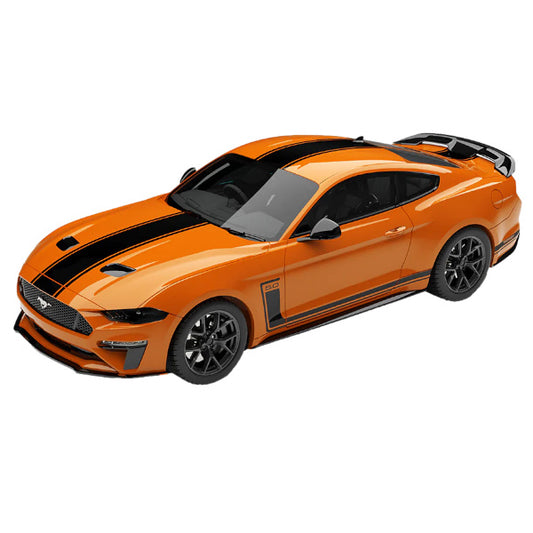 1:18 scale Ford Mustang R-SPEC Twister Orange