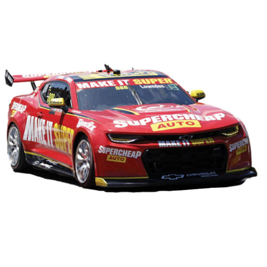 1:18 scale Craig Lowndes/Zane Goddard #888 Supercheap Auto Racing Chevrolet Camaro 2023 Bathurst