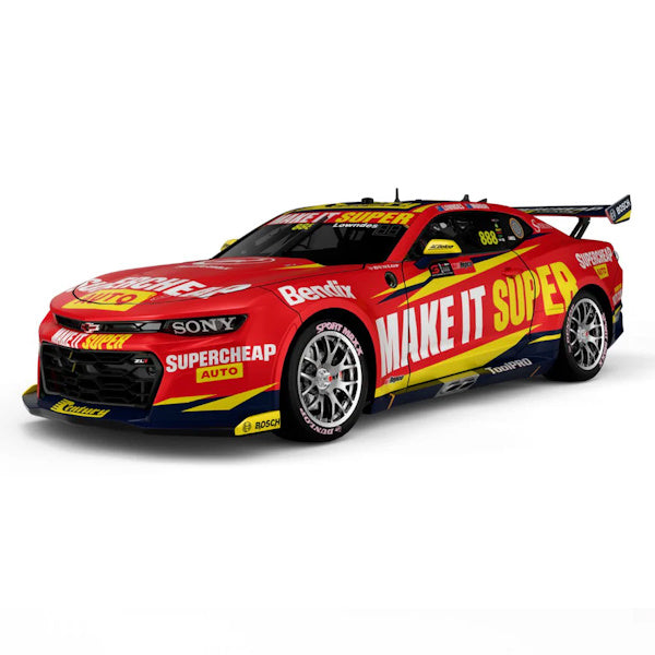 1:18 scale Craig Lowndes/Cooper Murray #888 Supercheap Auto Racing Chevrolet Camaro 2024 Bathurst