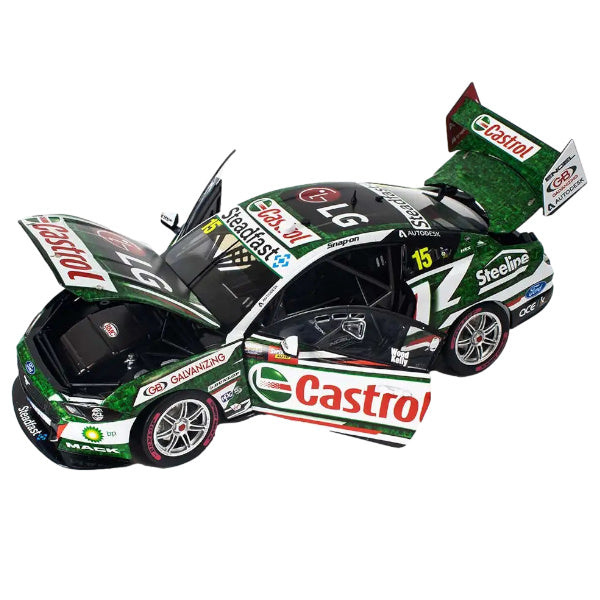 1:18 scale Rick Kelly/Dale Wood #15 Castrol Racing Ford Mustang Supercar 2020 Supercheap Auto Bathurst 1000