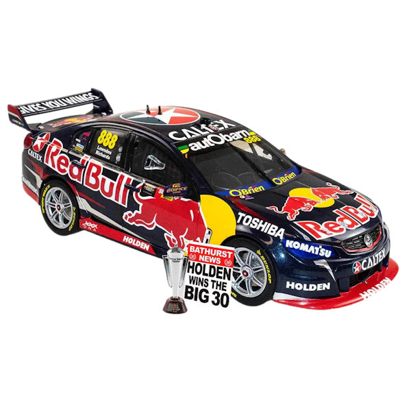 1:18 scale Craig Lowndes and Steven Richards #888 Red Bull Racing VF Commodore 2015 Bathurst Winner