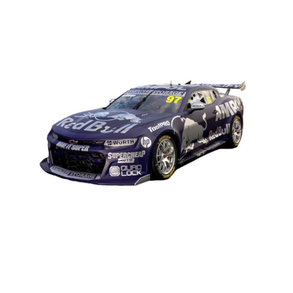 1:43 scale Shane van Gisbergen #97 Red Bull Ampol Racing Chevrolet Camaro 2023 Test Livery