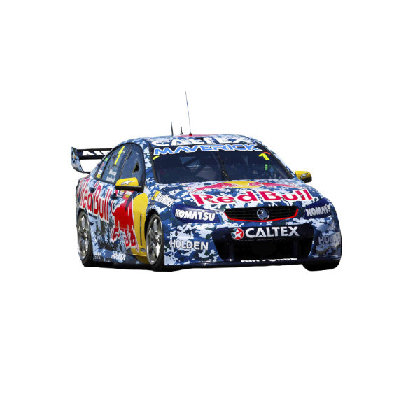 1:43 scale Jamie Whincup/Paul Dumbrell #1 Red Bull Racing VF Commodore 2014 Bathurst Air Force Camouflage Livery