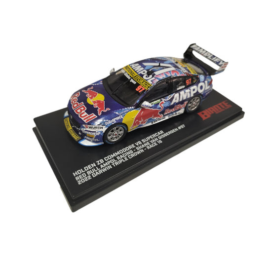 1:43 scale Shane van Gisbergen #97 Red Bull Ampol Racing ZB Commodore 2022 Merlin Darwin Triple Crown Race 16