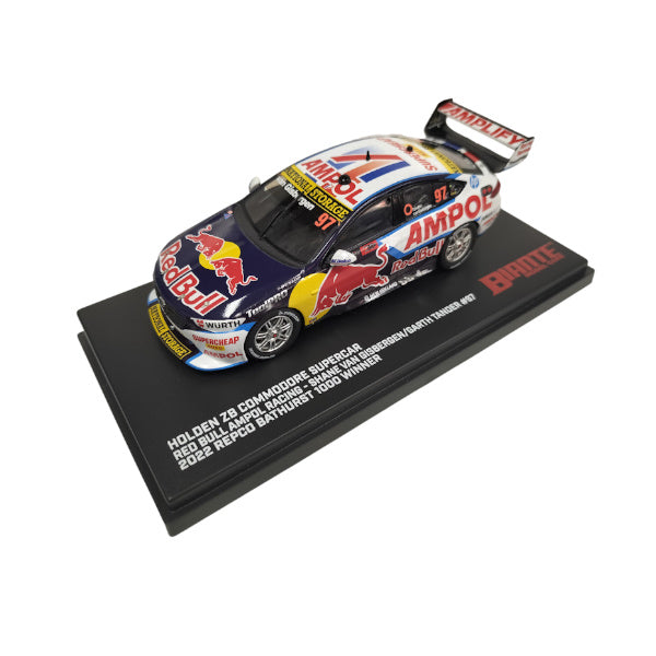 1:43 scale Shane Van Gisbergen And Garth Tander #97 ZB Commodore 2022 Bathurst 1000 Winner